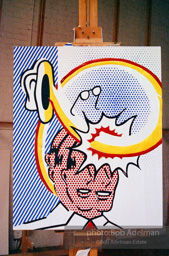 -photo©Bob Adelman, artwork ©Estate of Roy Lichtenstein