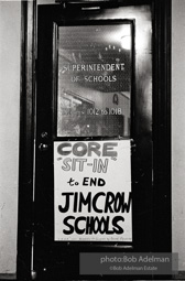 Bibulb family, Brooklyn chapter of the Congress of Racial Equality sit-in at P.S. 200. November, 1962.