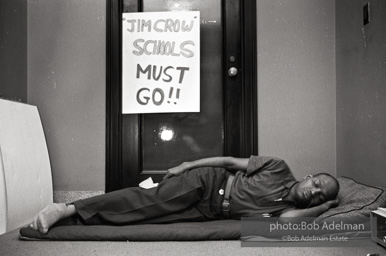 Bibulb family, Brooklyn chapter of the Congress of Racial Equality sit-in at P.S. 200. November, 1962.