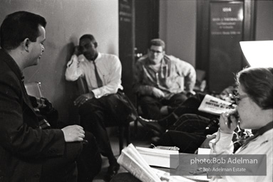 Bibulb family, Brooklyn chapter of the Congress of Racial Equality sit-in at P.S. 200. November, 1962.