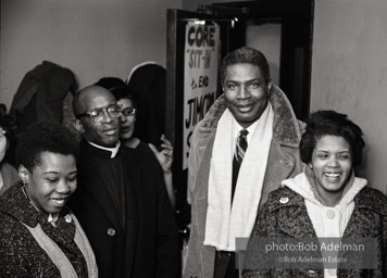 Bibulb family, Brooklyn chapter of the Congress of Racial Equality sit-in at P.S. 200. November, 1962.BE_06-20 001