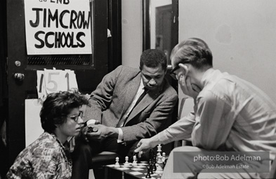 Bibulb family, Brooklyn chapter of the Congress of Racial Equality sit-in at P.S. 200. November, 1962.BE_16-08 001