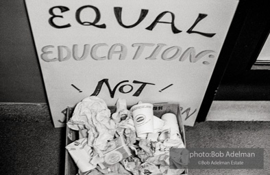 Bibulb family, Brooklyn chapter of the Congress of Racial Equality sit-in at P.S. 200. November, 1962.BE_21-23 001 Bibulb family, Brooklyn chapter of the Congress of Racial Equality sit-in at P.S. 200. November, 1962.BE_21-23 001