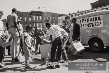 Congress of Racial Equality-Operation Cleansweep. September, 1962.