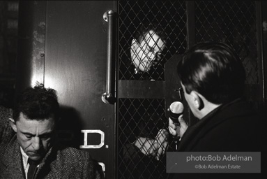 Brooklyn Congress of Racial Equality sit-in against unfair housing policy at Midwood Homes and Westwood Federal savings and loans. Began on Christmas day, 1962. New York City, January, 1963.