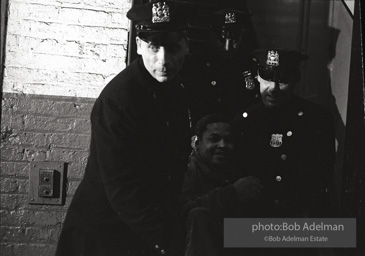 Brooklyn Congress of Racial Equality sit-in against unfair housing policy at Midwood Homes and Westwood Federal savings and loans. Began on Christmas day, 1962. New York City, January, 1963.