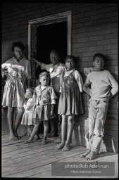 Frank Robinson, CORE field secretary in South Carolina, organized a protest where hundreds of black voters conducted a stand-in to call attention to their inability to register to vote because of lack of staff and the nature of the registration process. Kingstree, SC, March, 1963