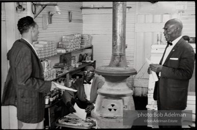 Frank Robinson, CORE field secretary in South Carolina, organized a protest where hundreds of black voters conducted a stand-in to call attention to their inability to register to vote because of lack of staff and the nature of the registration process. Kingstree, SC, March, 1963