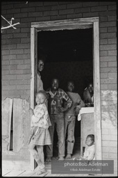 Frank Robinson, CORE field secretary in South Carolina, organized a protest where hundreds of black voters conducted a stand-in to call attention to their inability to register to vote because of lack of staff and the nature of the registration process. Kingstree, SC, March, 1963