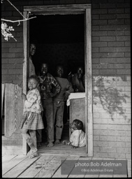 Frank Robinson, CORE field secretary in South Carolina, organized a protest where hundreds of black voters conducted a stand-in to call attention to their inability to register to vote because of lack of staff and the nature of the registration process. Kingstree, SC, March, 1963