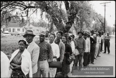Frank Robinson, CORE field secretary in South Carolina, organized a protest where hundreds of black voters conducted a stand-in to call attention to their inability to register to vote because of lack of staff and the nature of the registration process. Kingstree, SC, March, 1963 Frank Robinson, CORE field secretary in South Carolina, organized a protest where hundreds of black voters conducted a stand-in to call attention to their inability to register to vote because of lack of staff and the nature of the registration process. Kingstree, SC, March, 1963