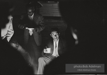 Frank Robinson, CORE field secretary in South Carolina, organized a protest where hundreds of black voters conducted a stand-in to call attention to their inability to register to vote because of lack of staff and the nature of the registration process. Kingstree, SC, March, 1963