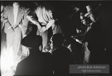 Frank Robinson, CORE field secretary in South Carolina, organized a protest where hundreds of black voters conducted a stand-in to call attention to their inability to register to vote because of lack of staff and the nature of the registration process. Kingstree, SC, March, 1963