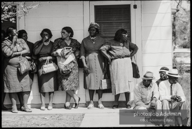 Frank Robinson, CORE field secretary in South Carolina, organized a protest where hundreds of black voters conducted a stand-in to call attention to their inability to register to vote because of lack of staff and the nature of the registration process. Kingstree, SC, March, 1963