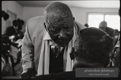 Frank Robinson, CORE field secretary in South Carolina, organized a protest where hundreds of black voters conducted a stand-in to call attention to their inability to register to vote because of lack of staff and the nature of the registration process. Kingstree, SC, March, 1963