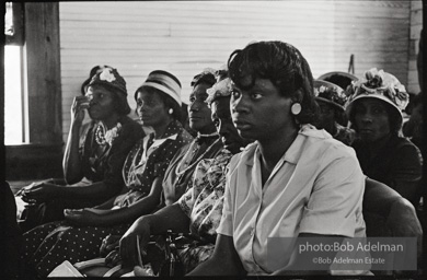 Frank Robinson, CORE field secretary in South Carolina, organized a protest where hundreds of black voters conducted a stand-in to call attention to their inability to register to vote because of lack of staff and the nature of the registration process. Kingstree, SC, March, 1963