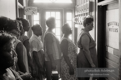 Freedom Summer,voter registration.Louisiana-1964.