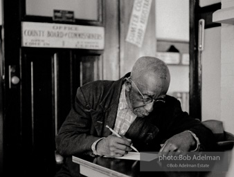 Voter registration. Sumter, South Carolina. 1962