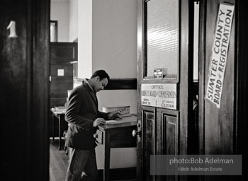 Voter registration. Sumter, South Carolina. 1962