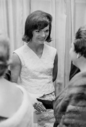 Jacqueline and Robert Kennedy host a reception at the 1964 Democratic National Convention.