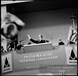 Democratic National Convention. Atlantic City,1964.