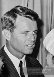 Jacqueline and Robert Kennedy host a reception at the 1964 Democratic National Convention.