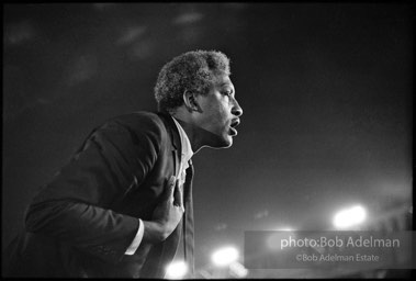 Bayard Rustin, Democratic National Convention. Atlantic City,1964.