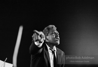 Bayard Rustin, Democratic National Convention. Atlantic City,1964.