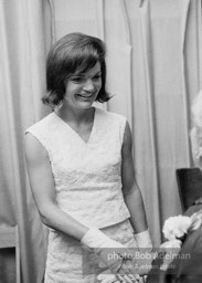 Jacqueline and Robert Kennedy host a reception at the 1964 Democratic National Convention.