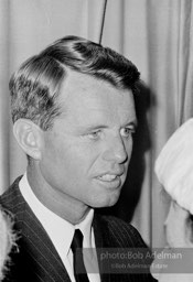 Jacqueline and Robert Kennedy host a reception at the 1964 Democratic National Convention.