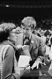 D_C_02-13 001 Michael Harrington, Democratic Convention. New York City, 1976.photo:Bob Adelman©Bob Adelman Estate