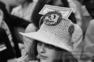 D_C_03-33 001 Democratic Convention. New York City, 1976.photo:Bob Adelman©Bob Adelman Estate