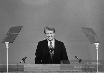 Jimmy Carter. Democratic Convention. New York City, 1976.photo:Bob Adelman©Bob Adelman Estate