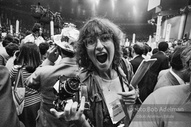 D_C_10-26 001 Democratic Convention. New York City, 1976.photo:Bob Adelman©Bob Adelman Estate