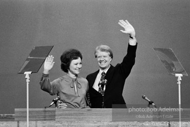 D_C_11-23 001 Democratic Convention. New York City, 1976.photo:Bob Adelman©Bob Adelman Estate