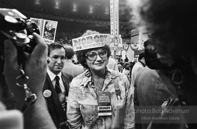 D_C_12-12 001 Democratic Convention. New York City, 1976.photo:Bob Adelman©Bob Adelman Estate