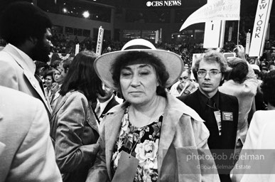 D_C_13-10 001 Democratic Convention. New York City, 1976.photo:Bob Adelman©Bob Adelman Estate