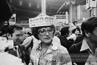 D_C_13-13 001 Democratic Convention. New York City, 1976.photo:Bob Adelman©Bob Adelman Estate