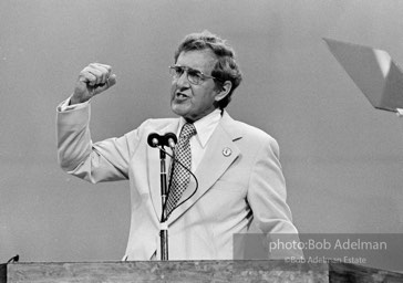 D_C_14-18a 001 Democratic Convention. New York City, 1976.photo:Bob Adelman©Bob Adelman Estate