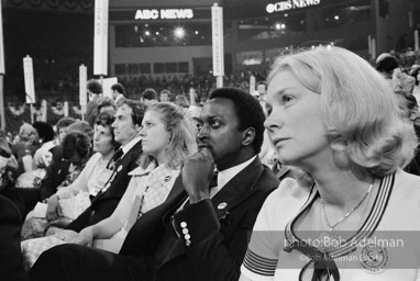 D_C_21-10 001 Democratic Convention. New York City, 1976.photo:Bob Adelman©Bob Adelman Estate