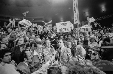 D_C_22-17 001 Democratic Convention. New York City, 1976.photo:Bob Adelman©Bob Adelman Estate