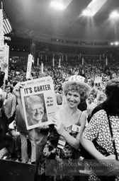 D_C_22-22 001 Democratic Convention. New York City, 1976.photo:Bob Adelman©Bob Adelman Estate