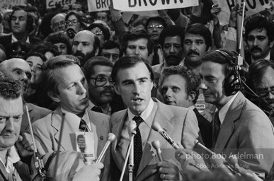 D_C_23-26 001 Democratic Convention. New York City, 1976.photo:Bob Adelman©Bob Adelman Estate