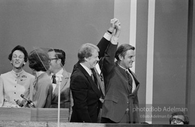 D_C_29-09 001 Democratic Convention. New York City, 1976.photo:Bob Adelman©Bob Adelman Estate