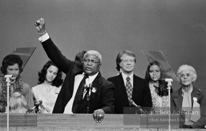 D_C_29-22 001 Democratic Convention. New York City, 1976.photo:Bob Adelman©Bob Adelman Estate