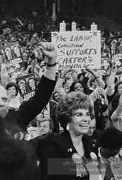 D_C_30-23 001 Democratic Convention. New York City, 1976.photo:Bob Adelman©Bob Adelman Estate