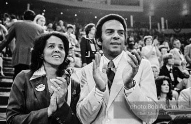 D_C_33-18a 001 Democratic Convention. New York City, 1976.photo:Bob Adelman©Bob Adelman Estate