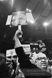 D_C_34-10 001 Democratic Convention. New York City, 1976.photo:Bob Adelman©Bob Adelman Estate
