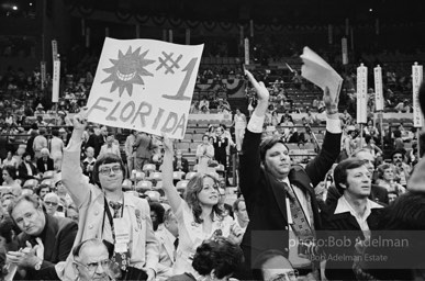 D_C_35-12 001 Democratic Convention. New York City, 1976.photo:Bob Adelman©Bob Adelman Estate