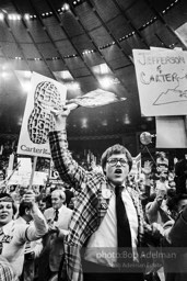 D_C_39-29 001 Democratic Convention. New York City, 1976.photo:Bob Adelman©Bob Adelman Estate